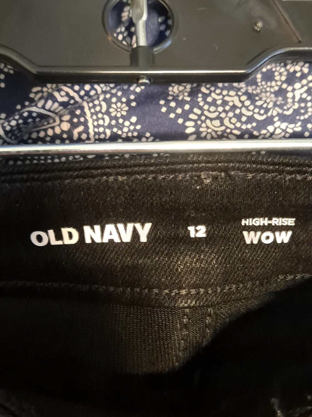 Old Navy Black Denim Shorts